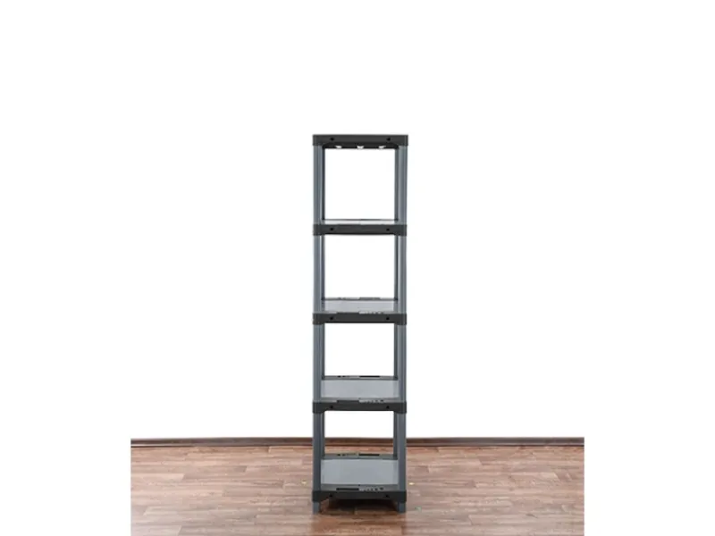 PROREGAL Kunststoffregal Grey Bear Tall HxBxT 180 x 70 x 46 cm Fachlast 120 kg