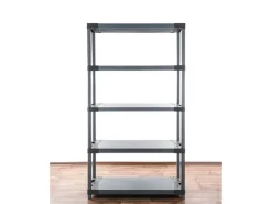 PROREGAL Kunststoffregal Grey Bear Tall HxBxT 180 x 80 x 46 cm Fachlast 120 kg