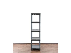 New PROREGAL Kunststoffregal Grey Bear Tall HxBxT 180 x 60 x 46 cm Fachlast 120 kg Grau