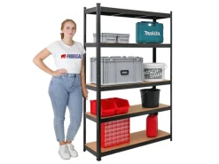 PROREGAL Mega Deal 1 x Eckregal & 2x Schwerlastregal Ragnar HxBxT 180 x 190 x 40 cm Fachlast 175 kg Kellerregal Steckregal Garagenregal