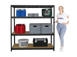 PROREGAL Mega Deal 3er-Set Schwerlastregal Giant Elephant 160x150x60cm mit 4 Ebenen Fachlast 200kg