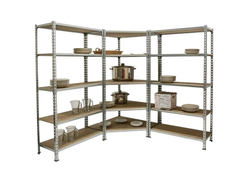 PROREGAL Mega Deal 1x Eckregal & 2x Schwerlastregal Muli HxBxT 180 x 180 x 30 cm Fachlast 200 kg Verzinkt Mega Deal 1x Eckregal + 2x Schwerlastregal Muli HxBxT 180 x 180 x 30 cm Fachlast 200 kg Verzinkt