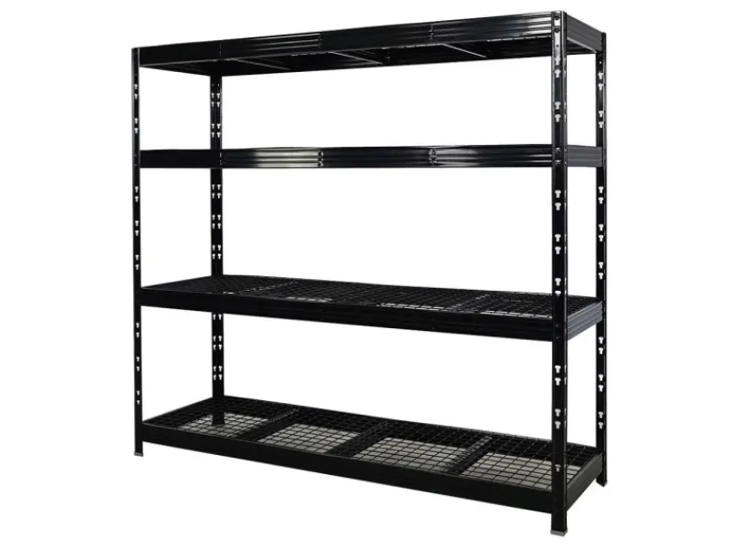 Sale PROREGAL Mega Deal 5x Profi Schwerlastregal Rhino HxBxT 180x200x60cm 4 Gitterrost-Ebenen Fachlast 500kg Schwarz