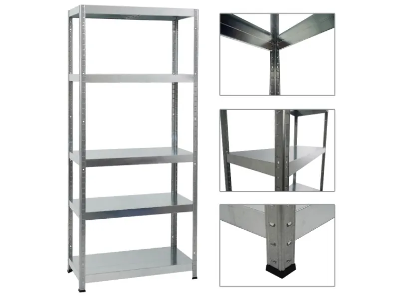 PROREGAL Mega Deal 2x Schwerlastregal Steel Eagle HxBxT 180 x 80 x 40 cm Fachlast 130 kg