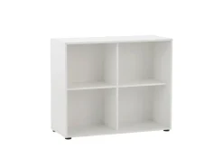 Online PROREGAL Pigeon Set Aktenregal Aktenschrank & Regalkreuz Breite 100 cm Weiß