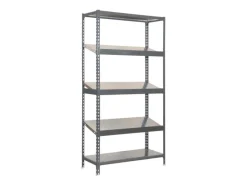 PROREGAL Schrägbodenregal Dowa Stecksystem HxBxT 200 x 100 x 40 cm Fachlast 200 kg Verzinkt