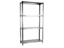 Best PROREGAL Schwerlastregal Mid Metal Shark HxBxT 150 x 110 x 40 cm Fachlast 200 kg Verzinkt