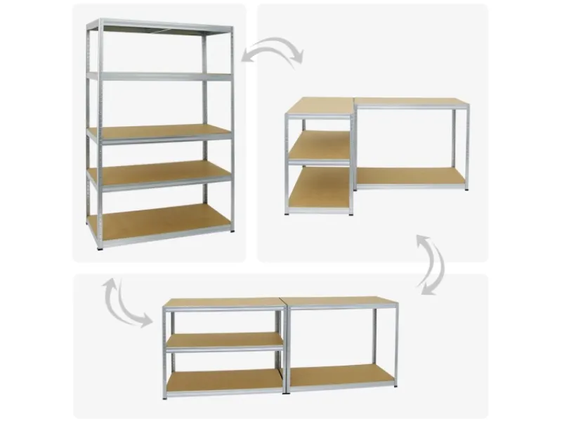 PROREGAL Schwerlastregal Big Elephant M HxBxT 180 x 120 x 60 cm Fachlast 250 kg