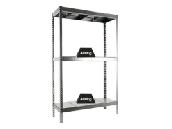 PROREGAL Schwerlastregal Big Metal Yeti Three HxBxT 200 x 180 x 45 cm Fachlast 400 kg Verzinkt