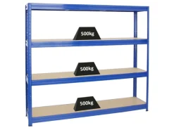 PROREGAL Schwerlastregal Dino HxBxT 180 x 200 x 45 cm Fachlast 500 kg