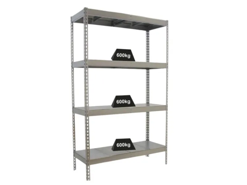 Outlet PROREGAL Schwerlastregal Metal Beast Four HxBxT 200 x 180 x 45 cm Fachlast 600 kg Verzinkt