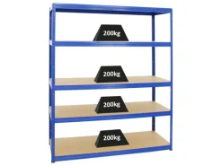 PROREGAL Schwerlastregal Giant Elephant HxBxT 180 x 150 x 60 cm Fachlast 200 kg