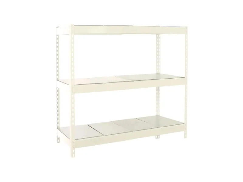 New PROREGAL Schwerlastregal Big Metal Yeti Three HxBxT 200 x 120 x 60 cm Fachlast 400 kg Weiß