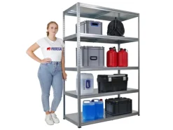 PROREGAL Schwerlastregal Steel Eagle HxBxT 180x120x60cm Fachlast 130kg Verzinkt