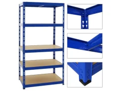 PROREGAL Schwerlastregal Tiger HxBxT 180 x 90 x 60 cm Fachlast 265 kg 5-Ebenen