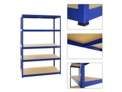 PROREGAL Schwerlastregal Big Elephant M HxBxT 180 x 120 x 60 cm Fachlast 250 kg Blau