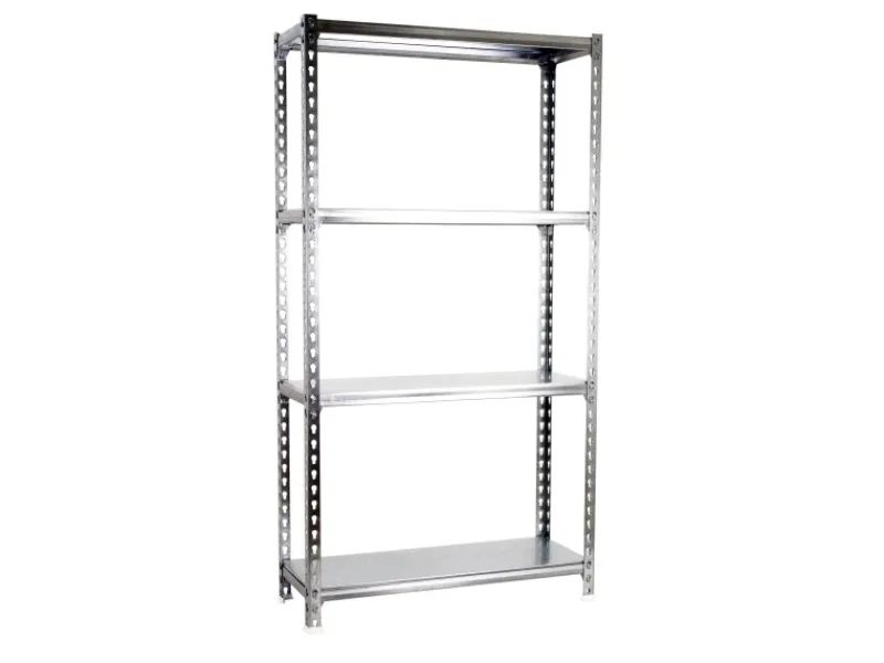 PROREGAL Schwerlastregal Mid Metal Shark HxBxT 150 x 120 x 50 cm Fachlast 200 kg Verzinkt