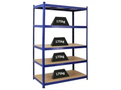 PROREGAL Schwerlastregal Taurus HxBxT 180 x 120 x 60 cm Fachlast 175 kg