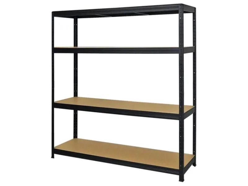 Hot PROREGAL Schwerlastregal Giant Elephant HxBxT 160 x 150 x 45 cm Fachlast 200 kg Schwarz