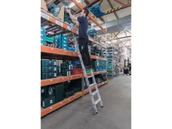 Online PROREGAL Stufen-Regalleiter Fahrbar 14 Stufen