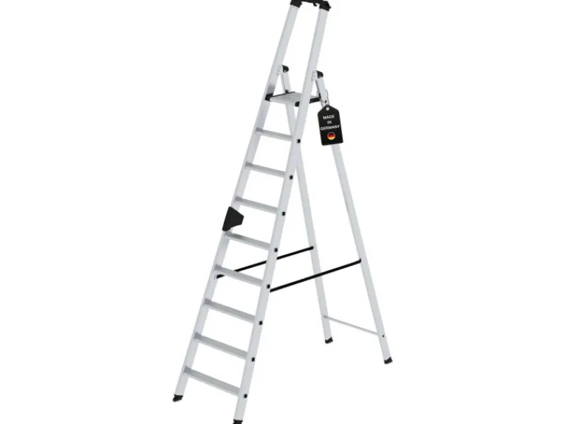 Outlet PROREGAL Stufen-Stehleiter Einseitig Begehbar 9 Stufen