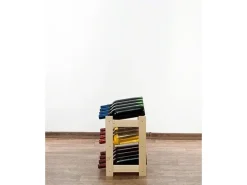 PROREGAL Weinregal Pinotwine HxBxT 38 x 43 x 25 cm 12 Flaschen Massives Kiefernholz Natur Unbehandelt