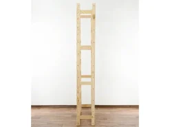 Clearance PROREGAL Weinregal Pinotwine HxBxT 166 x 72 x 25 cm 77 Flaschen Massives Kiefernholz Natur Unbehandelt Kiefer Natur