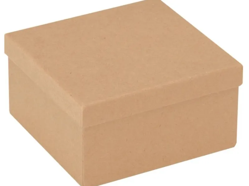 Quadratbox aus Pappe 125 x 125 x 65 mm FSC®
