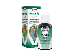 Quiko Med V Liquid Mit Hochwertigem Oregano-Öl für Ziervögel 30 ml