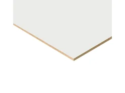 New Rückwandplatte HDF einseitig Weiß 140 cm x 103 cm x 0,3 cm