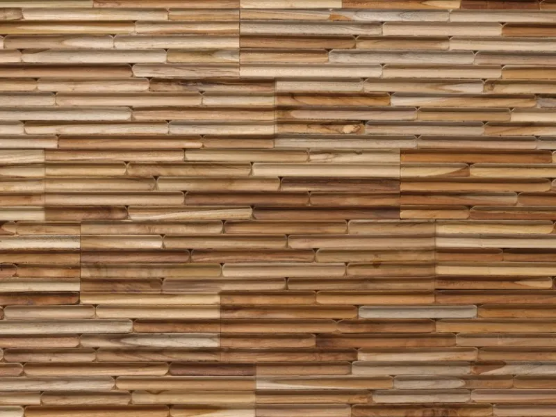 Rebel of Styles Holzverblender UltraWood Concave 50 cm x 20 cm Braun