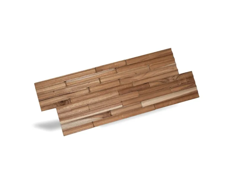 Rebel of Styles Holzverblender UltraWood Concave 50 cm x 20 cm Braun