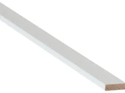 Rechteckleiste Weiß lackiert 5 mm x 20 mm Länge 900 mm