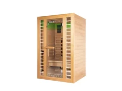 Outlet Home Deluxe Redsun Deluxe Infrarotkabine PLUS Tannenholz Natur M