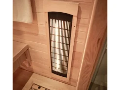 Outlet Home Deluxe Redsun Deluxe Infrarotkabine PLUS Tannenholz Natur M