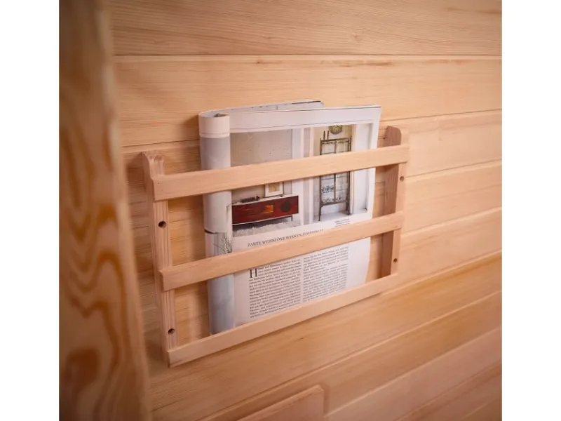 Outlet Home Deluxe Redsun Deluxe Infrarotkabine PLUS Tannenholz Natur M