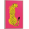 Outlet Reinders Gerahmtes Bild Cheetah Man Cave 30 cm x 20 cm Gelb