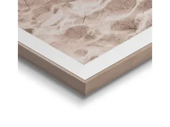 Best Reinders Gerahmtes Bild Dünen für Wohnzimmer 70 cm x 50 cm Beige