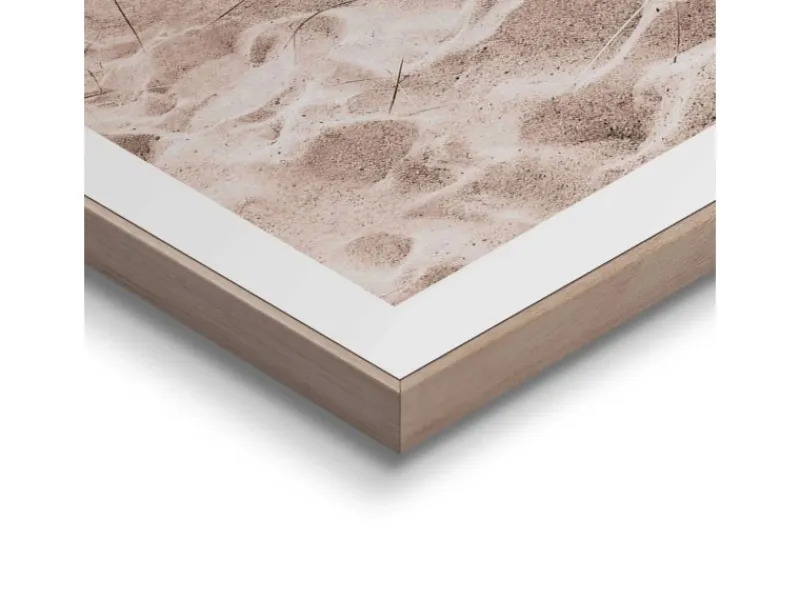 Best Reinders Gerahmtes Bild Dünen für Wohnzimmer 70 cm x 50 cm Beige