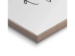 Reinders Gerahmtes Bild Schönen Tag für Home Office 30 cm x 20 cm Schwarz-Weiß