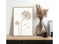 Online Reinders Gerahmtes Bild Trockenblumen für Wohnzimmer 30 cm x 20 cm Beige