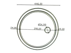 Hot Respekta Rundbecken Set Edelstahl