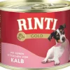 Rinti Hunde-Nassfutter Gold Kalbstücke 185 g
