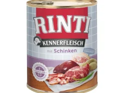 New Rinti Hunde-Nassfutter Kennerfleisch Schinken 800 g