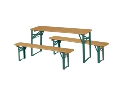 Online roba Kinderpartygarnitur mit Bankkissen aus FSC-zertifiziertem Holz Natur