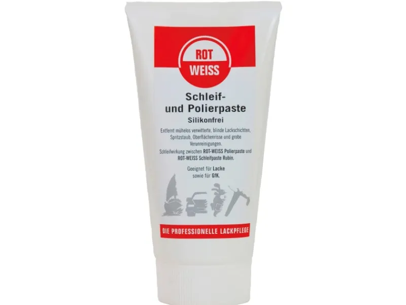 Online Rotweiss Schleif- und Polierpaste 150 ml