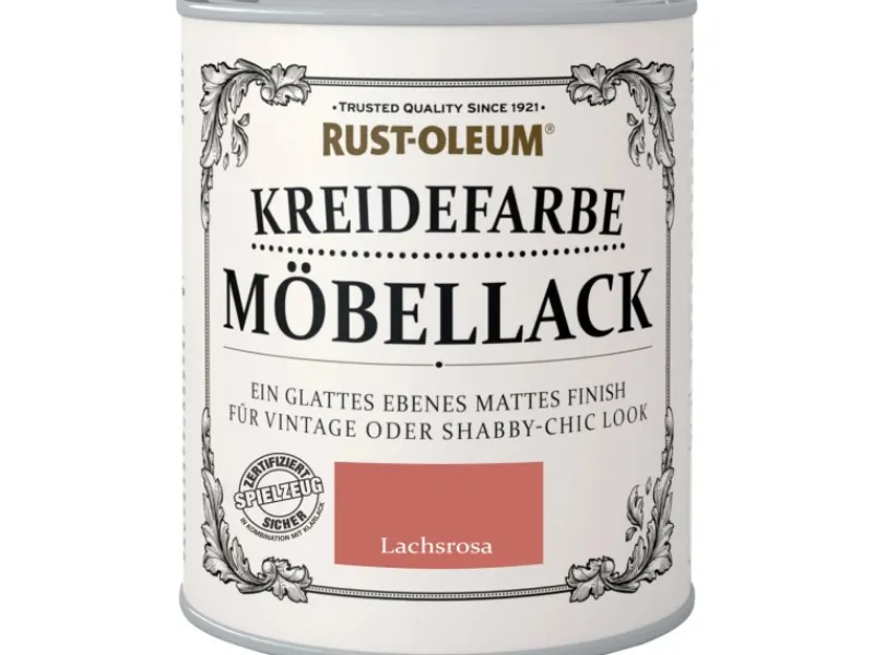 Discount Rust-Oleum Kreidefarbe Möbellack Lachsrosa 750 ml