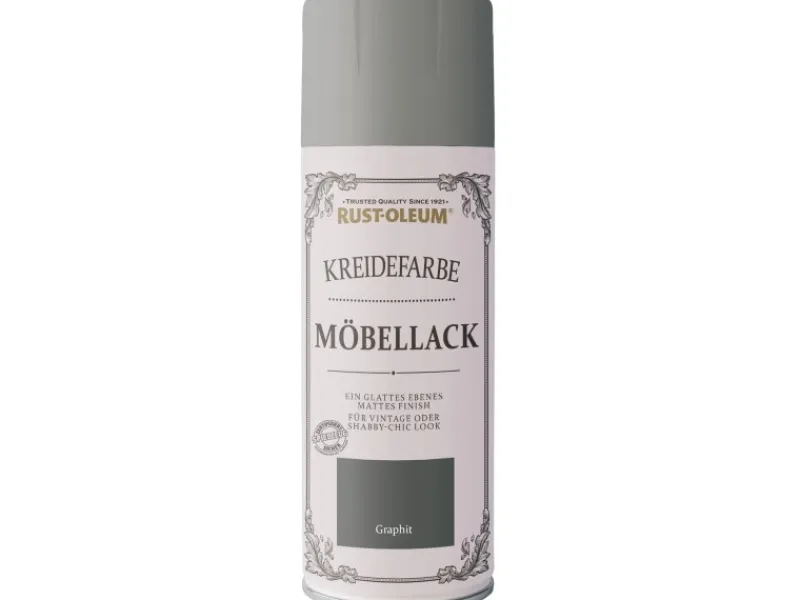 New Rust-Oleum Kreidefarbe Möbellack Sprühfarbe Graphit 400 ml Grafit