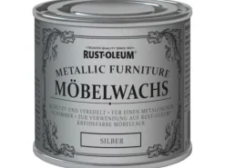 Rust Oleum Rust-Oleum Kreidefarbe-Möbelwachs-Politur Metallic-Silber 125 ml Metallic silver