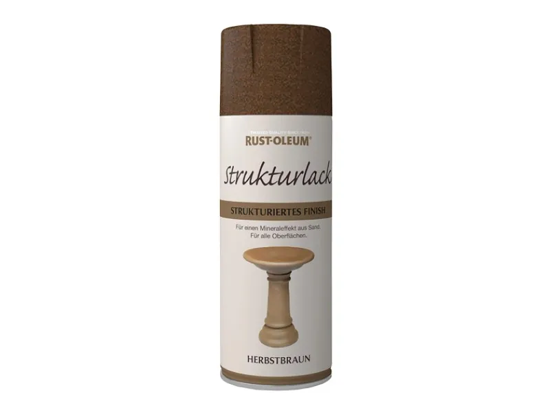 Clearance Rust-Oleum Sprühlack Strukturiert Herbst 400 ml Braun